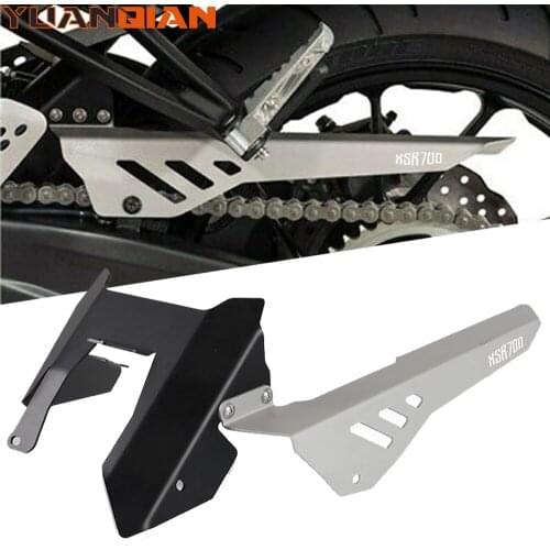 Motorcycle Chain Guard Cover Protector Rear Fender Tire Hugger Mudguard For YAMAHA XSR 700 XSR700 2015-2021 2017 2018 2019 2020