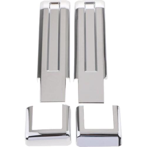 1 Set Car Styling Back Trunk Rear Dress-Up Door Hinge Covers Trim Accessories For Jeep Wrangler JK 07-17