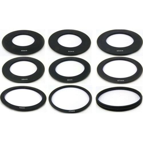 10pcs/lot 49 52 55 58 62 67 72 77 82mm ring Adapter for Cokin p series with tracking number