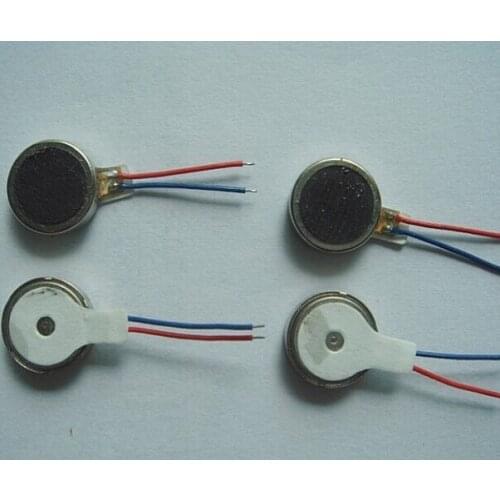 1000pcs/lot 10*2.7MM Ultra Micro Button Type Vibration Motor 1.5-3V,0.05-0.1A Electric motor new