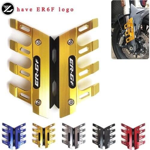 Motorcycle Accessories Front Brake Disc Caliper Protector Cover For KAWASAKI ER6F ER-6F 2017-2018