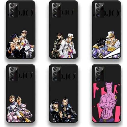 JoJos Bizarre Adventure Phone Case For Samsung Galaxy Note20 ultra 7 8 9 10 Plus lite M51 M21 M31 J8 2018 Prime
