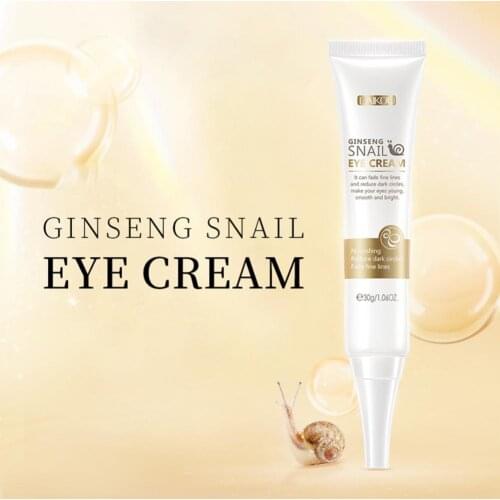 Red Ginseng Snail Eye Cream Anti-Aging Firming Essence Dark Circles Puffiness Lighten fine lines Whitening Moisturizing eye care