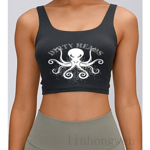 Dirty Heads Octopus Music Band Musician Fan Tank Top Crazy Vintage Spring Funny Size S-3xl Sexy Customize Crop Top Vest