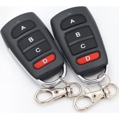 Copy Remote Control 433.92MHz Cloning Duplicator Wireless 4 Keys Universal Waterproof Handle Garage Gate Electric Door Key New