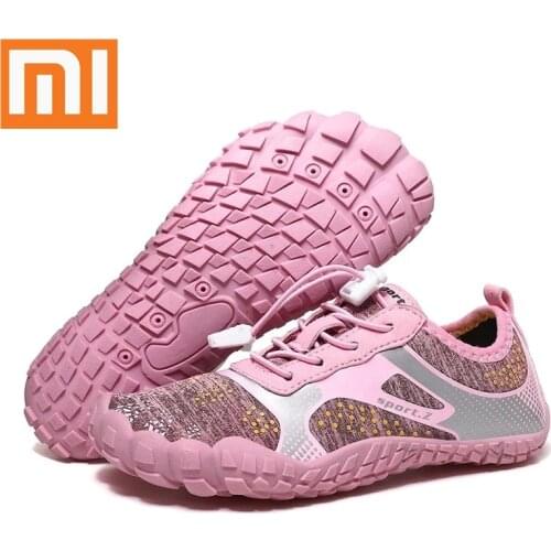 Xiaomi Children sneakers kids barefoot shoes beach water shoes for girls boys breathable non-slip sports sneakers big size 29-38