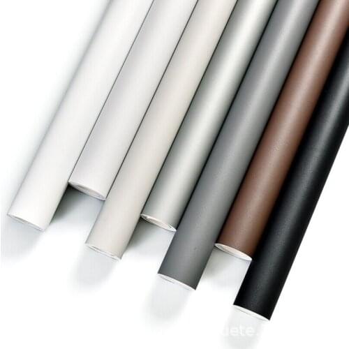 Kitchen Removable PVC Self Adhesive Furniture Stickers Kitchen Cabinet Waterproof Wallpaper Wall Decorative Film