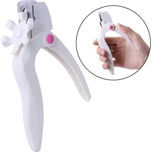 Nail Clipper, Professional False Nails Clipper UV Gel Fake Artificial Tips Edge Cutter, Professional Nail Art Manicure Tool