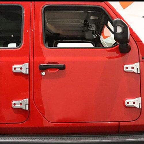 Metal RC Car Rear Door Cover Hinge Set for AXIAL SCX10 III JEEP RC Model Car Accessories