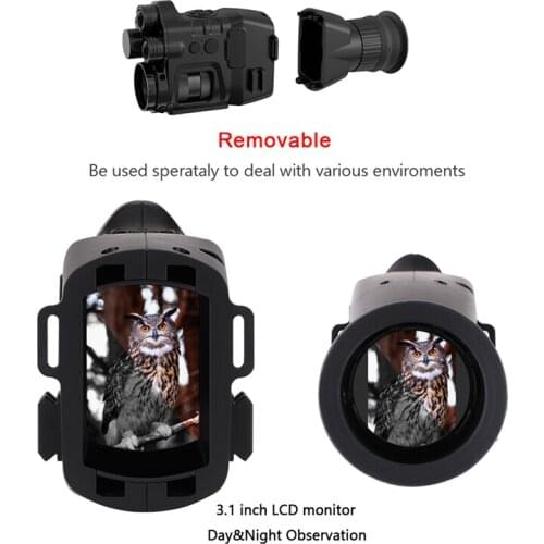 Henbaker CY789 Multi-Functional 850nm+940nm Double Infrared Digital Night Vision Aim Sight Camera 24X Zoom Hunting Riflescope
