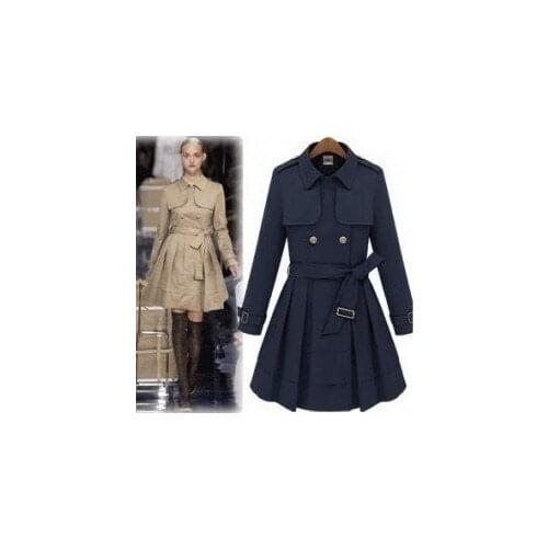 NANCYLIM Women's Classic Trench Coats