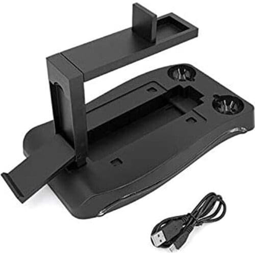 For PSVR Stand Display Stand Game Controller Charger Station for PS Showcase and Move Controller Charging Station