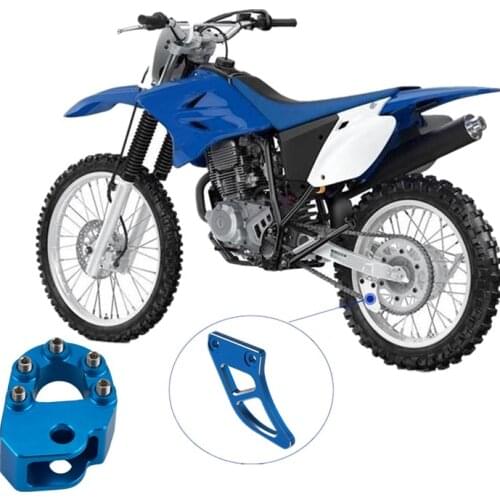 NICECNC Motorcycle CNC Lower Chain Guard Aluminum Anodized Footrest Brake Pedal for Yamaha TTR230 2005-2020