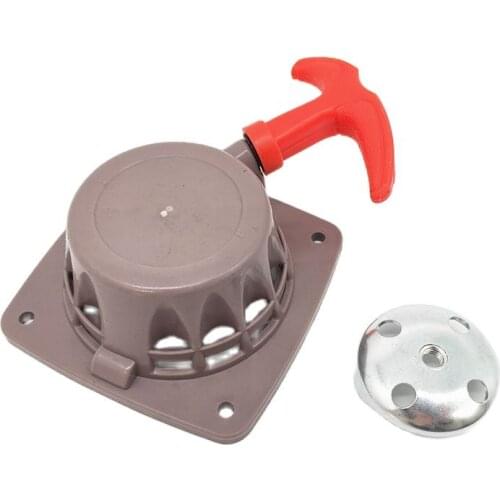 New Rewind Recoil Starter Pulley Plate Kit Fit For 139 Engine Motor 4 Stroke Brush cutter Trimmer 139F 34 Replacement Spare Tool
