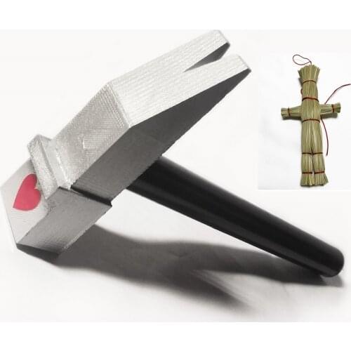 Jujutsu Kaisen Kugisaki Nobara Cosplay Weapon Resin Hammer Mini Scarecrow Role Nobara Cosplay Props