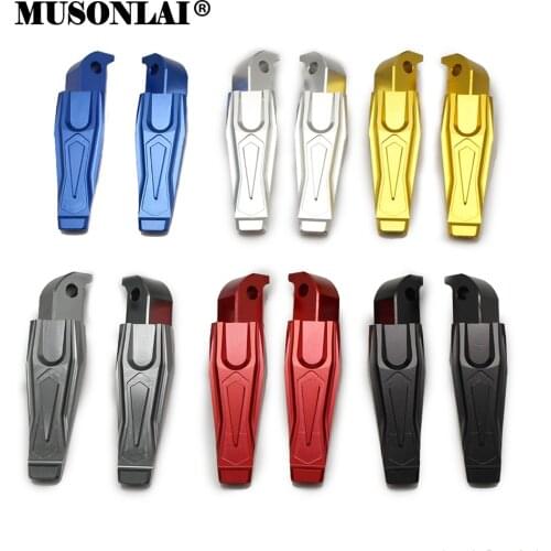 CNC Motorcycle Scooter Foot Pegs Rear Foot Rests Passenger Footrests For Yamaha T-MAX TMAX 500 530 XP530 TMAX500 TMAX530