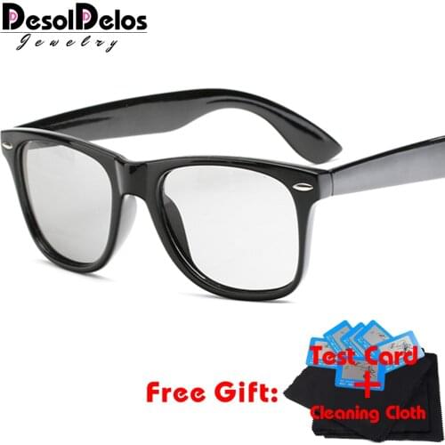 Driving Photochromic Sunglasses Polarized Chameleon Discoloration Day And Night Retro Sun glasses for Men Women Goggles