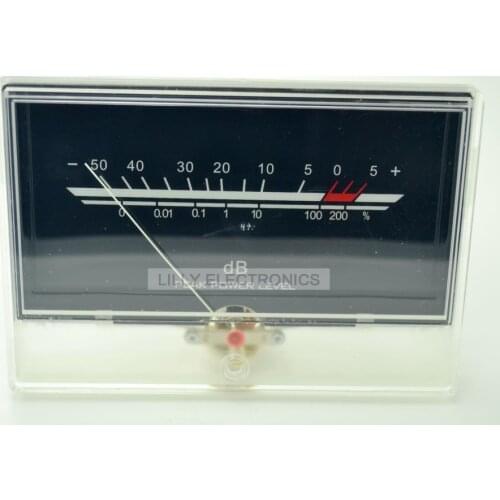 VU Meter Level Meter Audio Volume db Meter Level DB P-134-1 Back Light