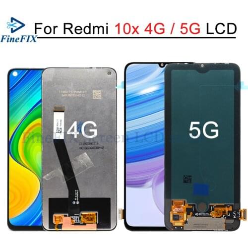 For xiaomi redmi 10x 4G M2003J15 lcd Display Touch Screen Digitizer Assembly lcd for xiaomi redmi 10x 5G lcd
