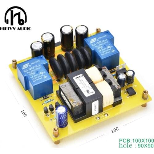 30A Soft Start Circuit Power Board for Class A Amplifier soft start finished board for high power amp