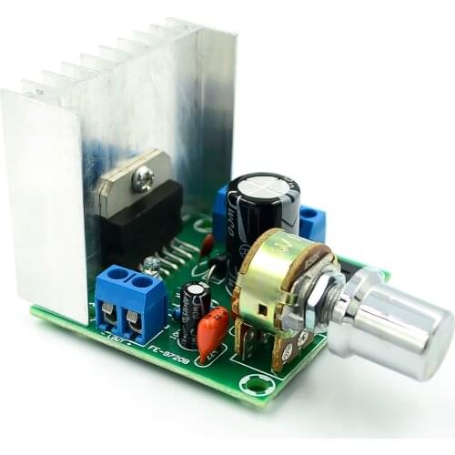 AC/DC 12V TDA7297 2x15W Digital Audio Amplifier DIY Kit Dual-Channel Module