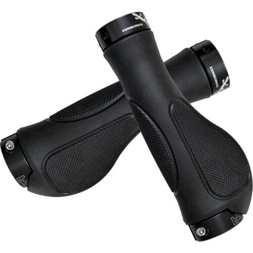 Mountain Bike Grip Cover Thickened Meat Ball Rubber Grip Ergonomic Electric Bicycle Grip Mountain Bike Accessories Bike Grips