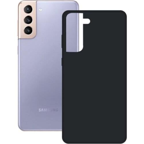 Mobile cover Samsung Galaxy S21+ KSIX Silk TPU Black