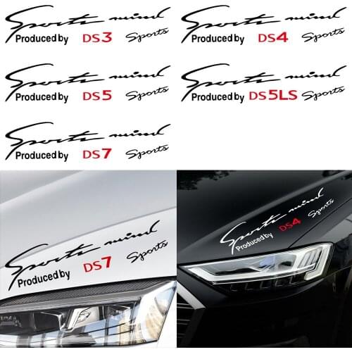 Car Headlight Eyebrows Decoration Stickers For Citroen DS DS3 DS4 DS5 DS 5LS DS7 Reflective Vinyl Car Lamp Eyebrow Styling Decal