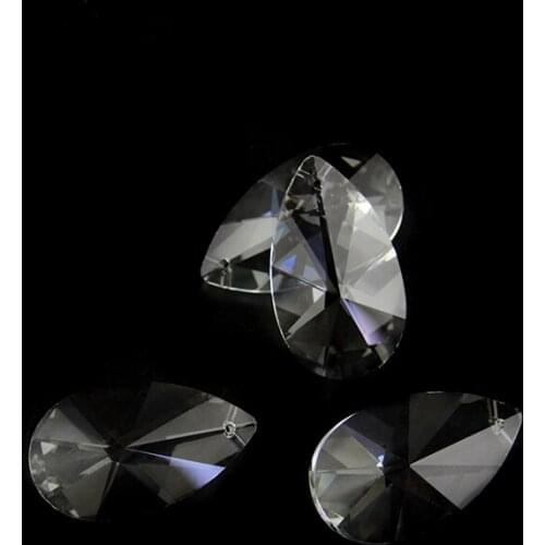 Crystal Lamp 30pcs/Lot 38mm Clear Crystal Chandelier Pendants For Curtain And Chandelier Crystal Glass