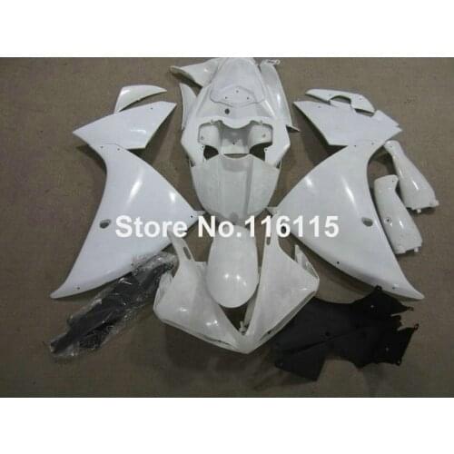 Injection molding 100% fit for YAMAHA YZF R1 2009-2013 2015 fairing kit YZF-R1 09 10-13 14 15 white black ASB fairings set CQ50