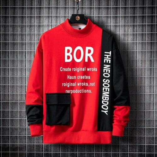 Mens Hoodies Men 2021 Patchwork Sweatshirt Japanese Streetwear Harajuku Hip Hop Male Oversized Yellow Hoodie Men