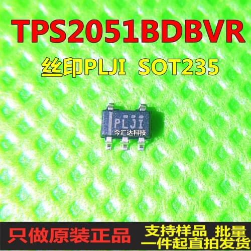New&original 100% In Stock TPS2051BDBVR SOT23-5 PLJI 10pcs/lot