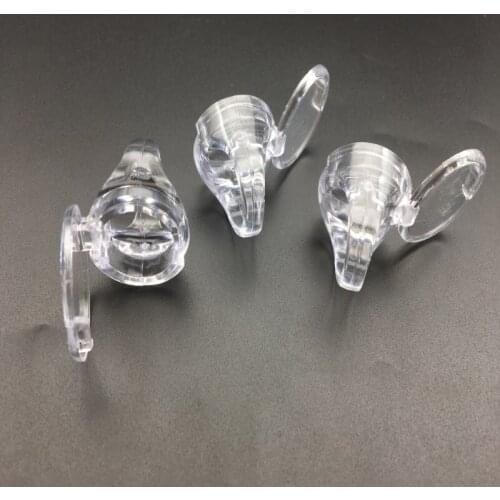 New Permanent Makeup Ink Pigment Holder Adjustable Crystal Cup Rings Tattoo Eyelash Paint Accessories