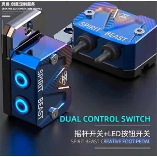 SPIRIT BEAST Motorcycle Headlight Switch Light Control Switches For CB190 CFMOTO 150NK EN125 EN150 Power Switch