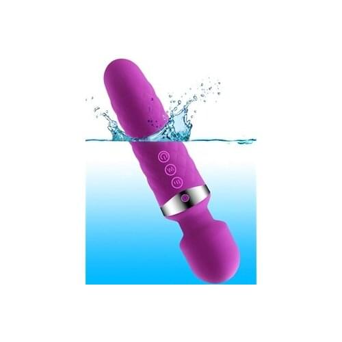 Female Wand Massager Rechargeable Vibrator-Pink