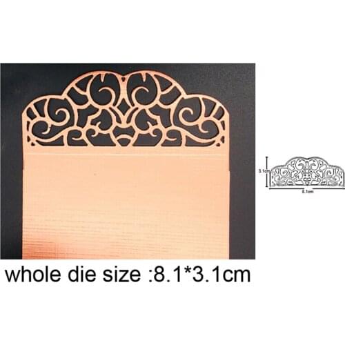 Craft dies Lace Edge Cover Border Metal Cutting Dies for Scrapbooking dies DIY Photo Card Making Embossing Die Cut stencils dies