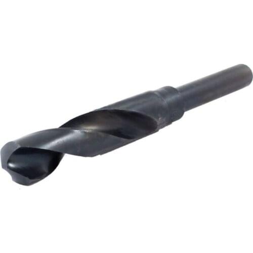HSS 1/2" Round Shank Twist Drill Bit Black Oxide Finish 20mm