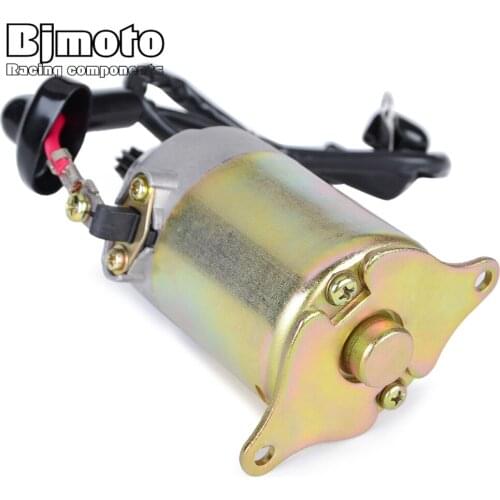 BJMOTO Motorcycle Starter Electrical Engine Starter Motor For Polaris 0454945 0454488 RZR 170 UTV 2009-2017 Electric Starter