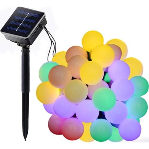 LED Solar Lamp Outdoor 5M 12M 22M LED Decorative String Lights Fairy Holiday Christmas Party Wedding Solar LED Garden Waterproof