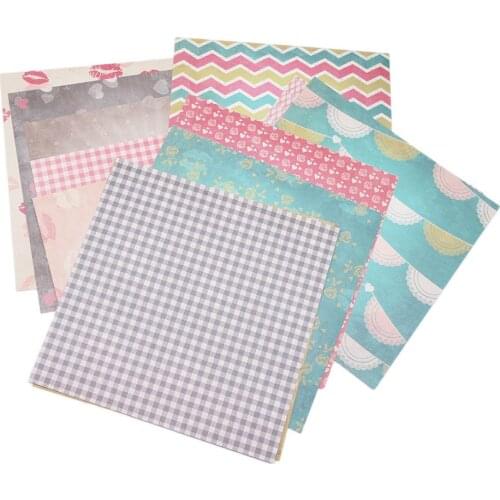 Garden flower theme suitable for couples sweet single-sided pattern series kraft paper background DIY scrapbook paper crafts