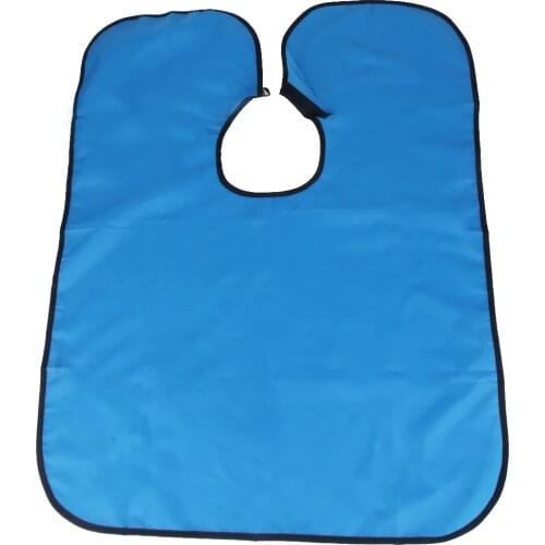 Ultra Thin Lightweight Waterproof Cloth Hair Cape Hairdressing Gown Cloth Cover 23.6x 31.5inch Blue