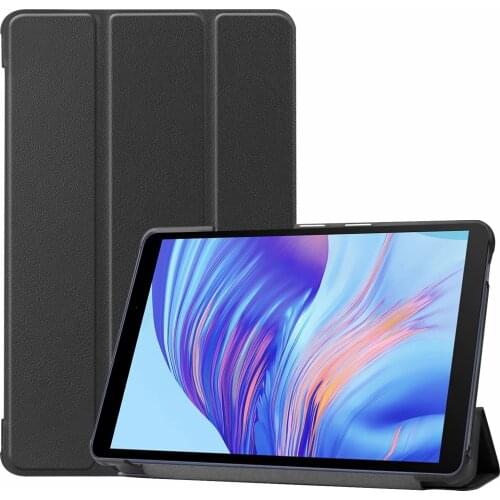 Universal Case for Huawei Honor X7 2021 Shockproof Protective Cover Ultra Light Slim with Trifold Kickstand for Matepad T8 8inch