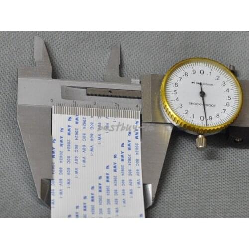 1.0mm Spacing +230mm Length +40Pin A / same direction line Soft wire FFC Flexible Flat Cable.40P*1.0A*230MM