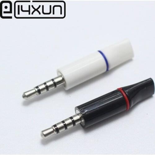 2pcs/lot DIY 2.5 mm 4 pole Headset EarPhone stereo 2.5 Audio Plugs Adaptor Connector