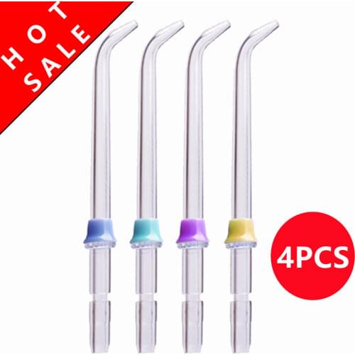 4pcs Oral Hygiene Accessories Nozzles for waterpik WP-100 WP-450 WP-250 WP-300 WP-660 WP-900