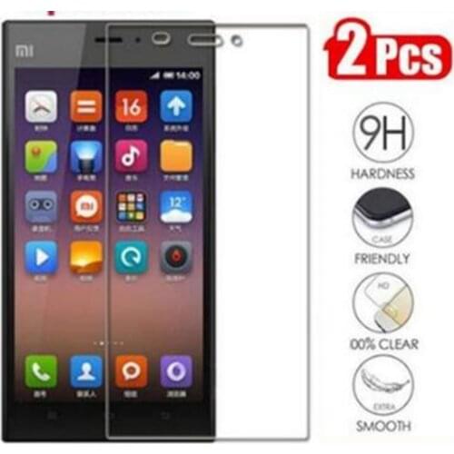 9H 2.5D Tempered Glass For Xiaomi Mi3 Mi 3 Glass Mobile Phone Film Glass Case For Xiaomi Mi3 Mi 3 Screen Protector