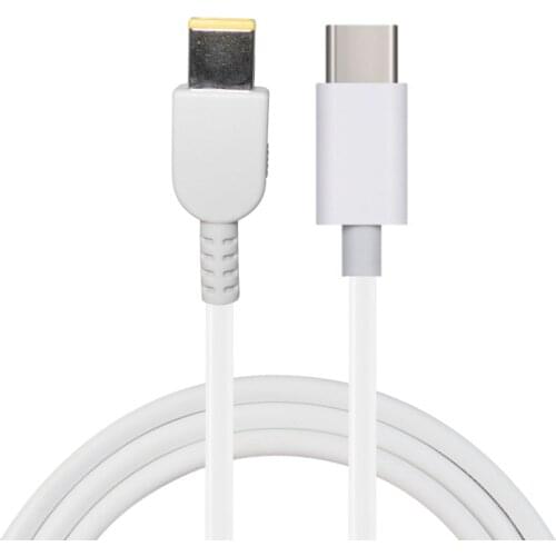 20V Laptop Power Adapter Plug Converter for Lenovo USB Type C PD Male Charging Cable Cord for Lenovo X1 Carbon G400 G500 G500s