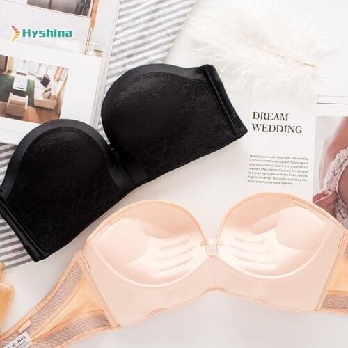 Strapless Bra and Rimless Invisible Underwear