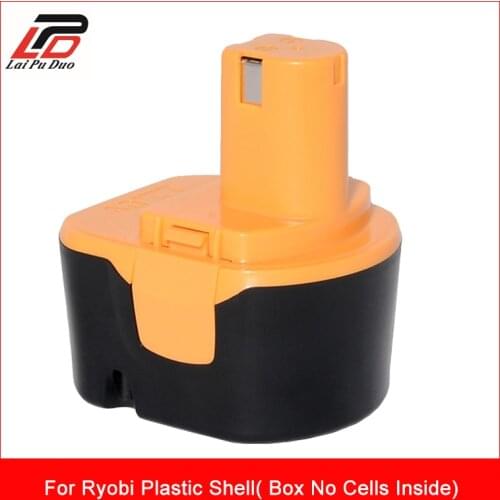 Laipuduo Rechargeable Battery case For Ryobi 12v NI-MH NI-CD Plastic Shell( Box No Cells Inside)