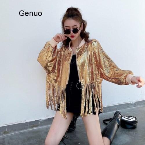 Женские футболки с пайетками Genuo China At AliExpress